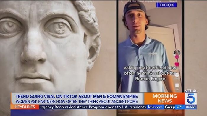 Roman empire trend on tiktok. 